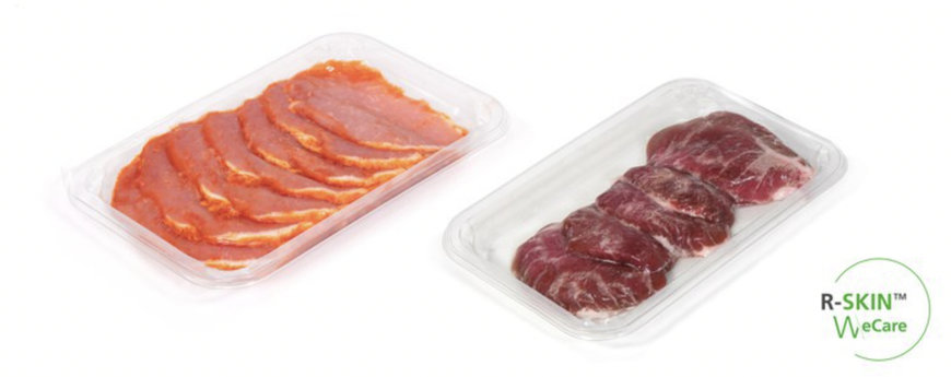 ULMA R-Skin jusqu'à 50 % de réduction de l'épaisseur du plastique d'une barquette plate
